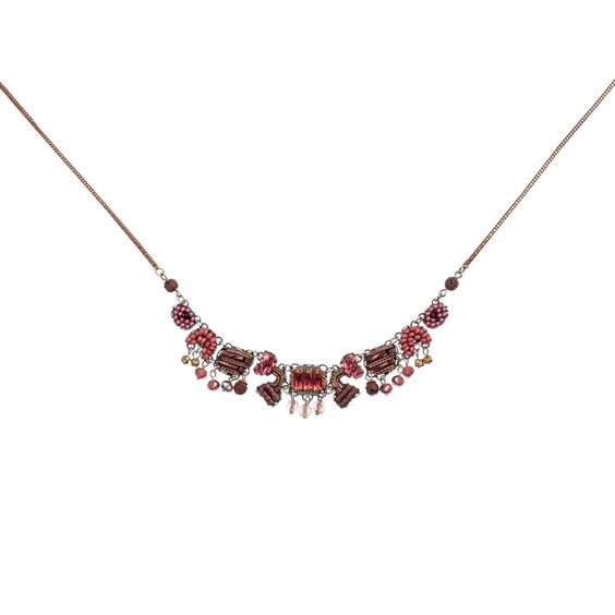 Collana Ayala Bar Donna Scarlet Bloom in Lega metallica Cristallo C3664 - C3664